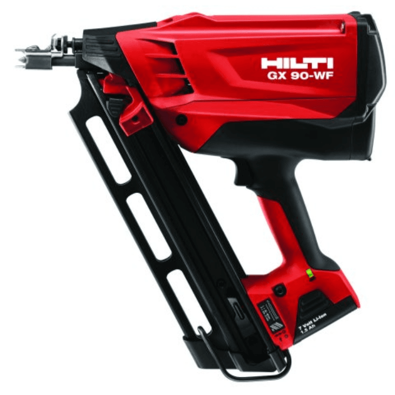 Pistole nastřelovací Hilti GX 90-WF, Plynem poháněná hřebíkovačka do dřeva