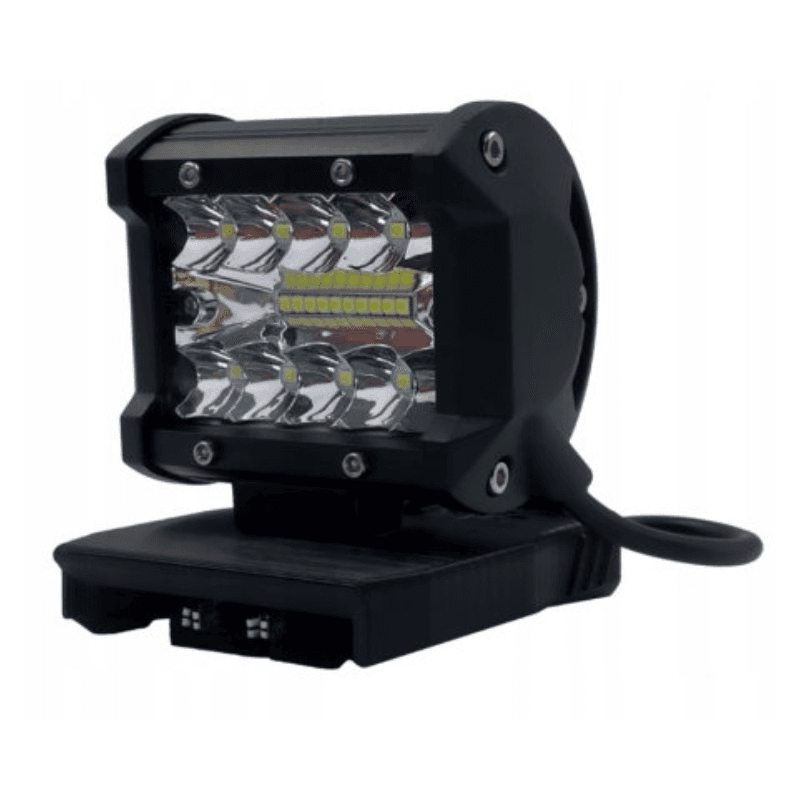 Led lampa stavební ROBOCZA lampa pro HILTI B22 halogenová černá