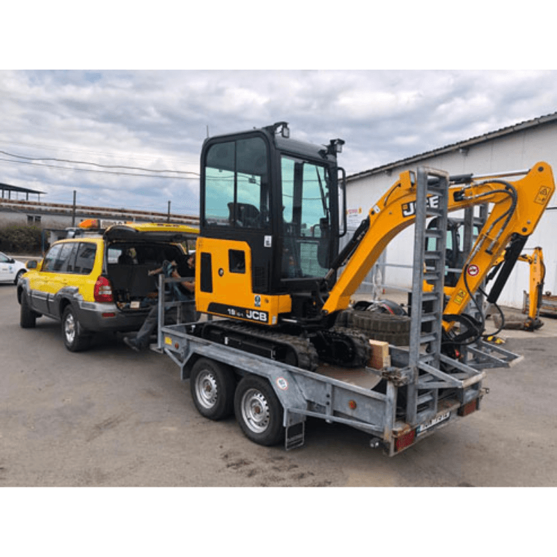 Vlek za auto pro minibagr 3 500 kg